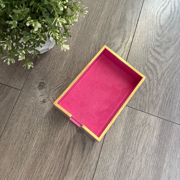 Lilly Pulitzer Notepad Trinket tray - Picture 2 of 6